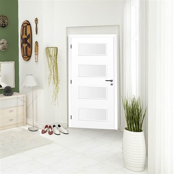 Dvere SolodoorS biele SM17 60 L