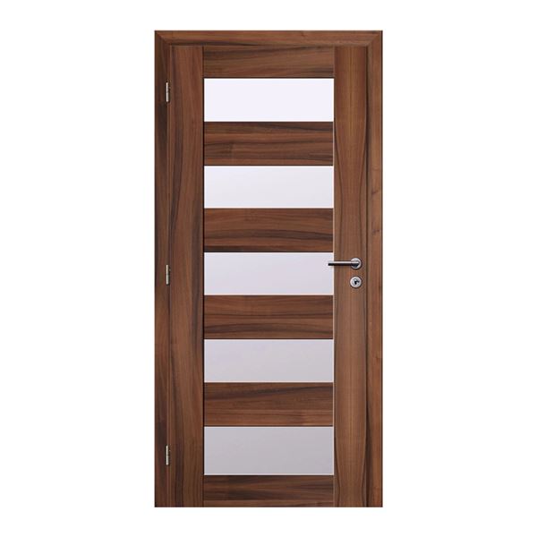 Interiérové rámové dvere Solodoor Türen 40, 80 pravé, orech