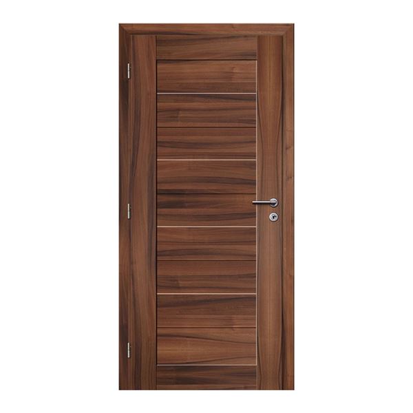 Interiérové rámové dvere Solodoor Türen 41, 80 pravé, orech