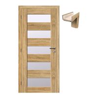 SET Dvere Solodoor TÜREN 40 60 ľavé + obložková zárubňa 95-175 mm, dub sonoma