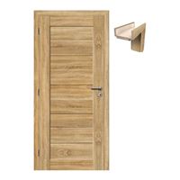 SET Dvere Solodoor TÜREN 41 60 ľavé + obložková zárubňa 95-175 mm, dub sonoma