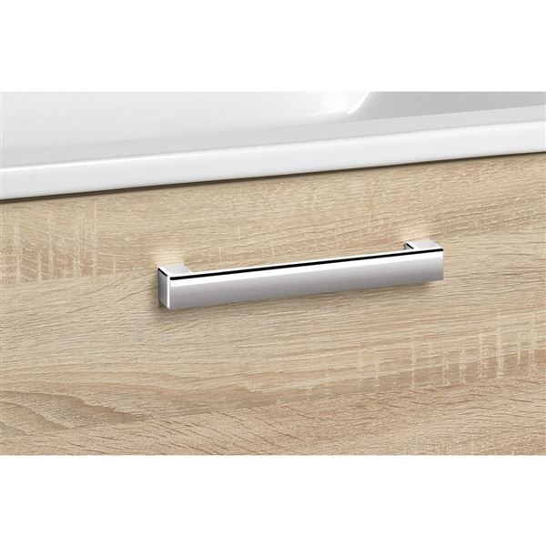 Skrinka pod umývadlo SAPHO VEGA 82 × 67,55 × 44 cm, dub platin