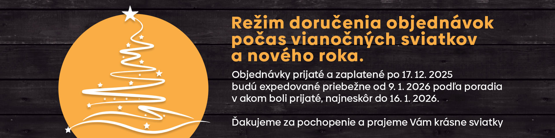 Režim doručenia objednávok